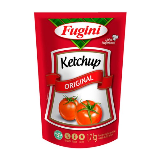 Ketchup Tradicional Fugini Sachê 1,7kg