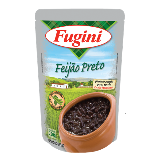 Black beans FUGINI stand up pouch 250g