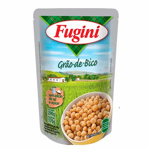 Chickpea FUGINI stand up pouch 170g