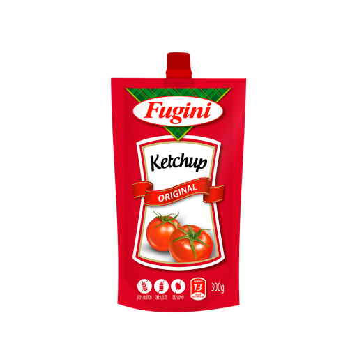 Ketchup Tradicional Fugini Sachê Bico 300g 