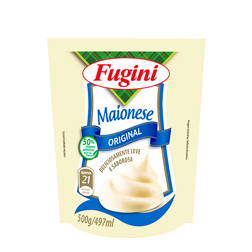 Traditional mayonnaise FUGINI stand up pouch 500g