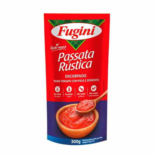 Rustic passata FUGINI stand up pouch 300g